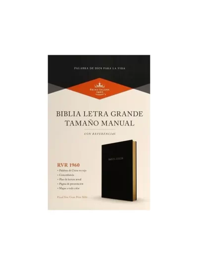 Biblia Letra Grande Tamaño Manuel, RVR 1960